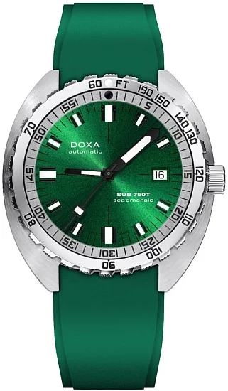 Doxa SUB 750T Emerald Diver Rubber Strap 8251013126