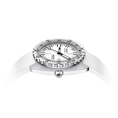 Doxa SUB 750T Whitepearl Diver Rubber Strap 825.10.011.23