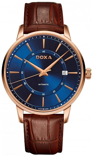 Doxa Slim Line Gent Automatic Rose Gold PVD 1079020102