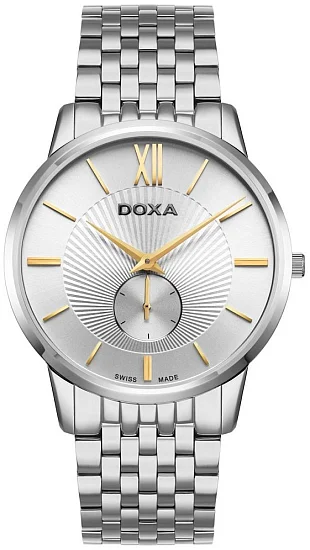 Doxa Slim Line Gent Small-Second 10510022Y10/D155SST