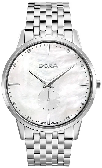 Doxa Slim Line Gent Small-Second Diamonds 10510051D10