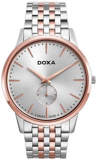 Doxa Slim Line Gent Small-Second Rose Gold PVD 1056002160