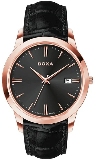 Doxa Slim Line II Gent Rose Gold PVD 1069012101