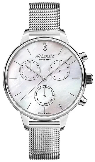 Atlantic Elegance Chrono Diamonds Mesh 294354107