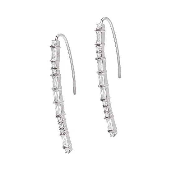 Emporio Armani Kolczyki Wiszące Kryształki EG3606040