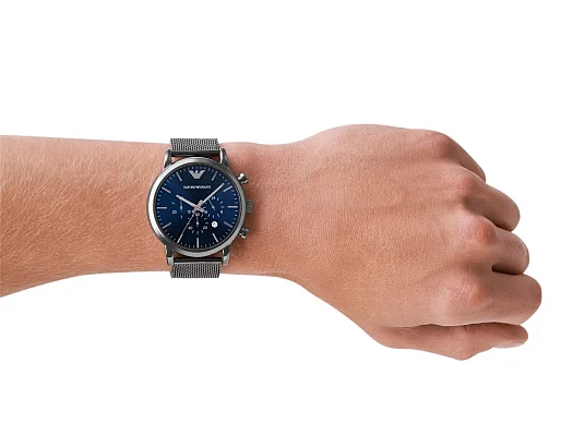 Emporio Armani Luigi Chrono Mesh Big Size AR1979