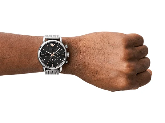 Emporio Armani Luigi Chrono Mesh Big Size AR11429