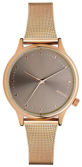 Komono Estelle Royale Rose Gold Grey Mesh KOM-W2866