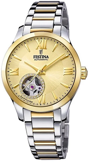 Festina Automatic Open Heart Lady Sapphire F20489/2