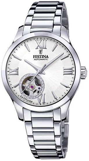 Festina Automatic Open Heart Lady Sapphire F20488/1