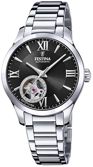 Festina Automatic Open Heart Lady Sapphire F20488/2