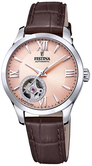 Festina Automatic Open Heart Lady Sapphire F20490/2