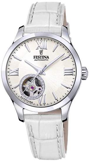 Festina Automatic Open Heart Lady Sapphire F20490/1
