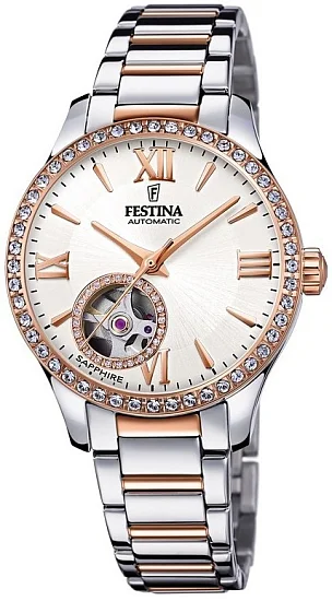 Festina Automatic Open Heart Lady Sapphire F20487/1