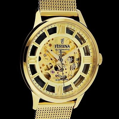 Festina Automatic Skeleton Sapphire Mesh F20667/1
