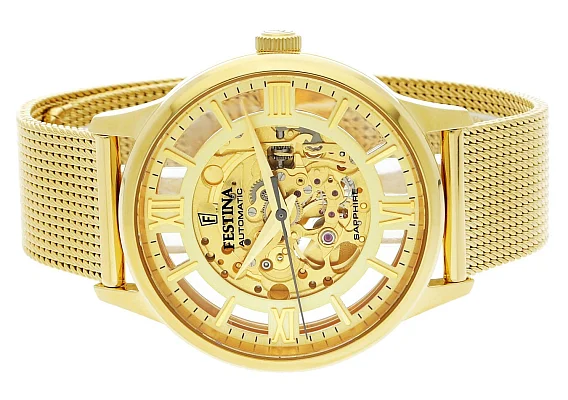 Festina Automatic Skeleton Sapphire Mesh F20667/1