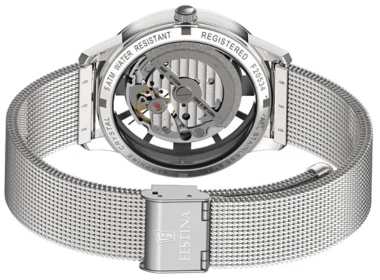 Festina Automatic Skeleton Sapphire Mesh F20534/1