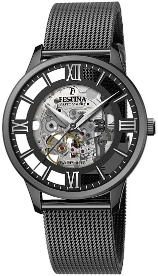 Festina Automatic Skeleton Sapphire Mesh F20535/1