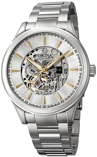 Festina Automatic Skeleton Sapphire Strap Set F20536/2