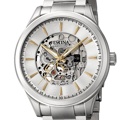 Festina Automatic Skeleton Sapphire Strap Set F20536/2