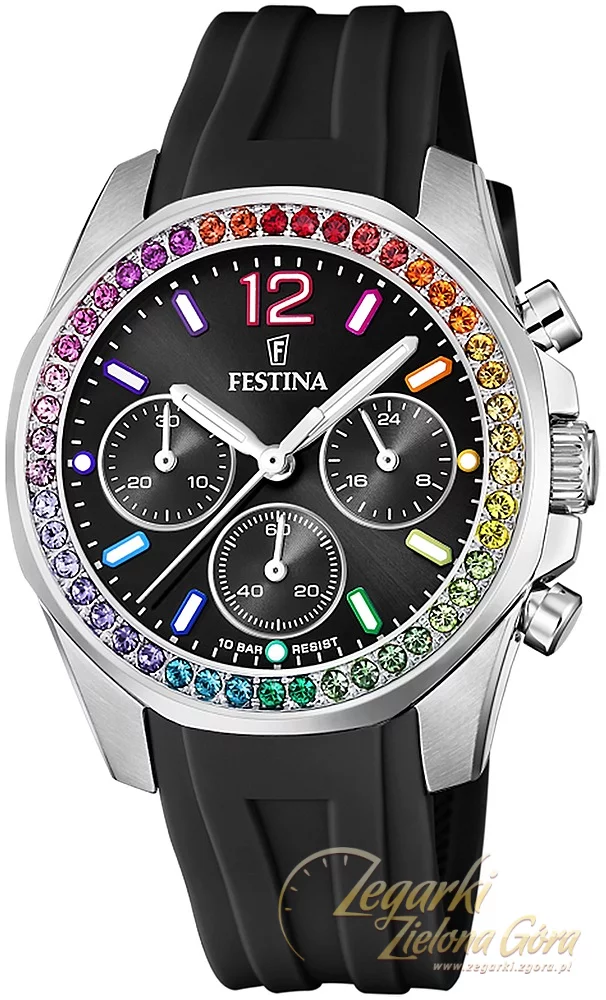 Festina Reloj Mujer Analógico de Caucho Blanco