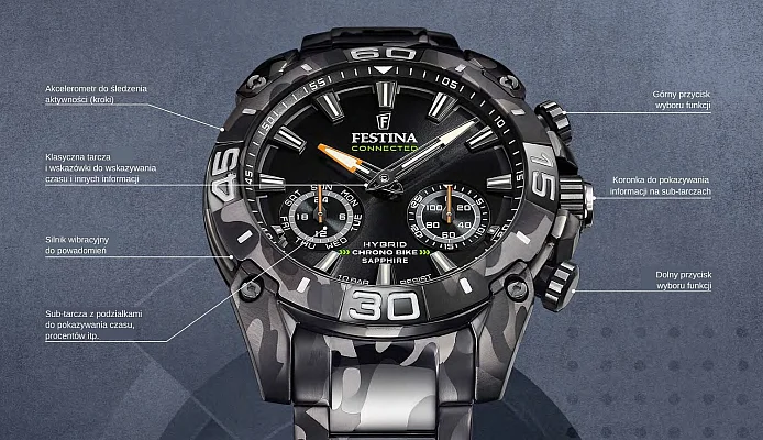 Festina Chrono Bike Connected Special Edition Hybrid Smartwatch F20545/1