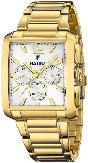 Festina Classic Rectangular Chrono F20638/1