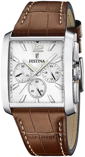 Festina Classic Rectangular Chrono F20636/1