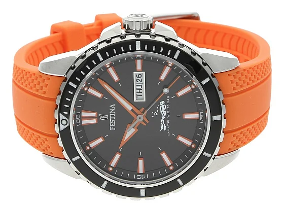 Festina Diver Day-Date Orange F20378/5