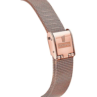 Festina Mademoiselle Mother of Pearl Dial Mesh F20716/1