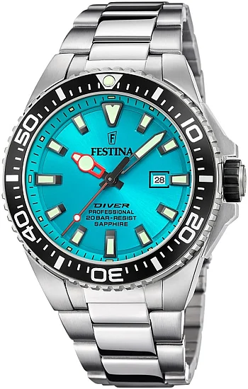 Festina Professional Diver Date Sapphire Ice Blue F20663/5