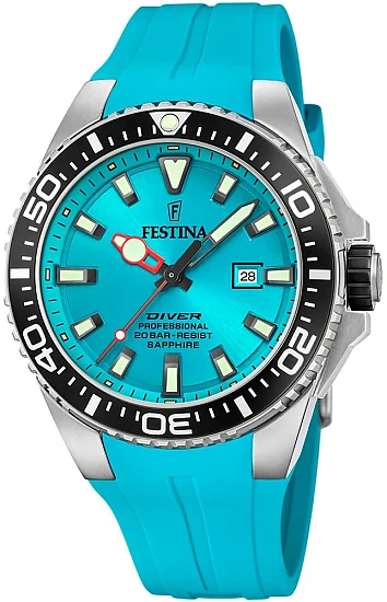 Festina Professional Diver Date Sapphire Ice Blue F20664/5