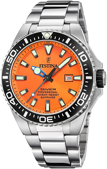 Festina Professional Diver Date Sapphire F20663/4