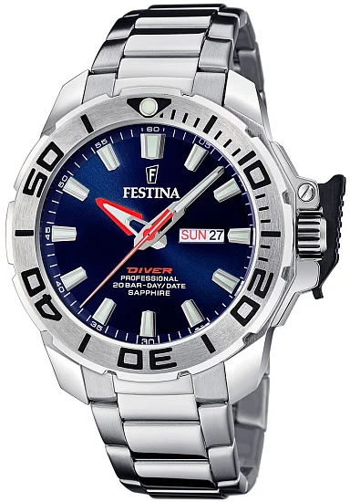 Festina Professional Diver Day-Date Sapphire Set F20665/1