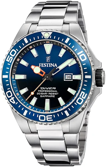 Festina Professional Diver Date Sapphire F20663/1