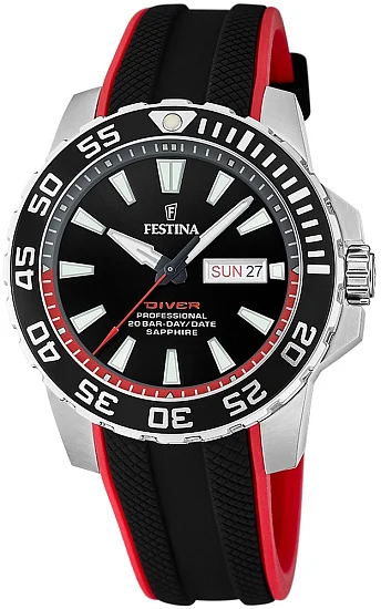 Festina Professional Diver Day-Date Sapphire F20662/3