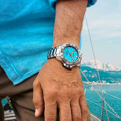 Festina Professional Diver Day-Date Sapphire Set Ice Blue F20665/6