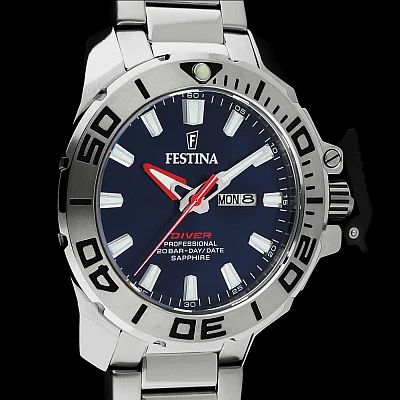 Festina Professional Diver Day-Date Sapphire Set F20665/1