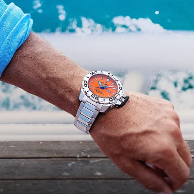 Festina Professional Diver Day-Date Sapphire Set Orange F20665/5