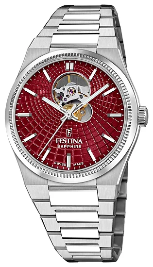 Festina Swiss Made Automatic Sapphire Open-Heart F20053/7