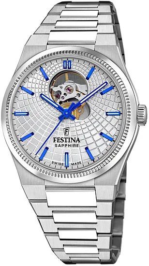 Festina Swiss Made Automatic Sapphire Open-Heart F20053/1
