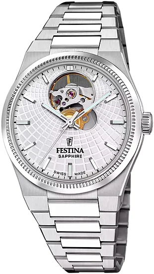 Festina Swiss Made Automatic Sapphire Open-Heart F20054/1