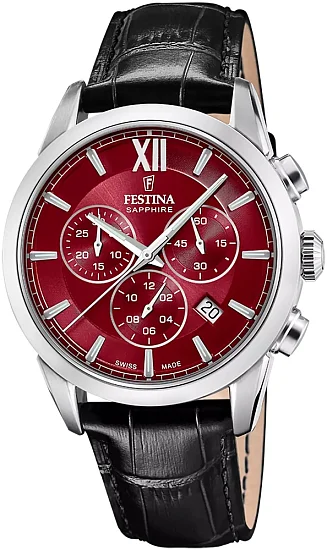 Festina Swiss Made Chrono Sapphire F20041/5