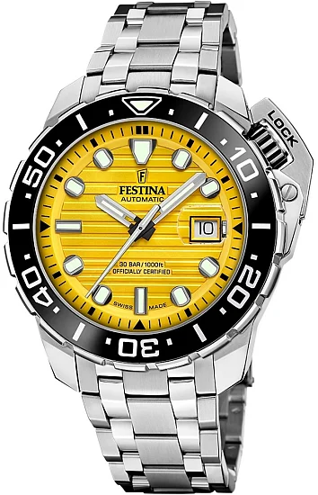 Festina Swiss Made Diver Automatic Ceramic COSC Chronometer Set F20043/1