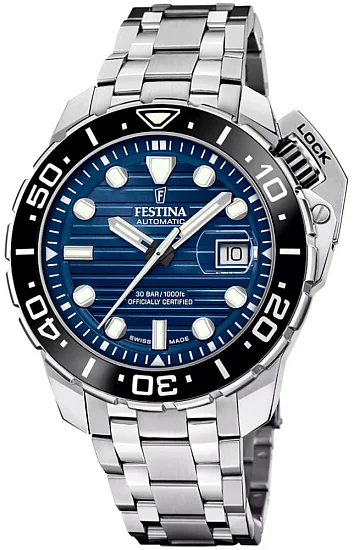 Festina Swiss Made Diver Automatic Ceramic COSC Chronometer Set F20043/2