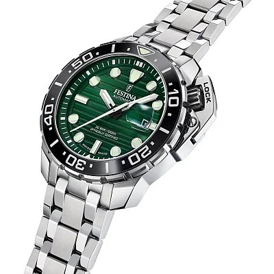 Festina Swiss Made Diver Automatic Ceramic COSC Chronometer Set F20043/4