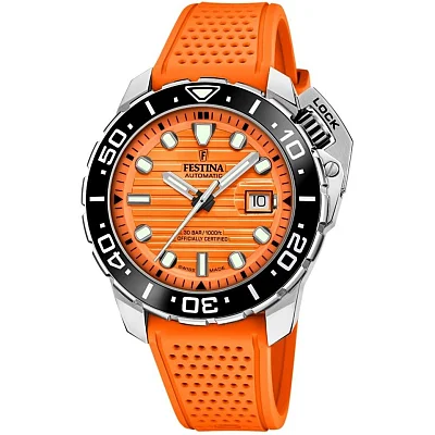 Festina Swiss Made Diver Automatic Ceramic COSC Chronometer Set F20043/3