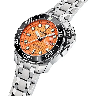 Festina Swiss Made Diver Automatic Ceramic COSC Chronometer Set F20043/3