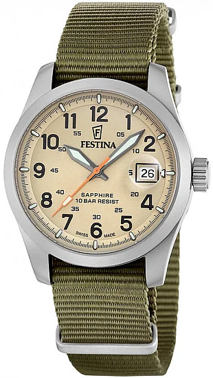 Festina Swiss Made Field Sapphire F20082/1