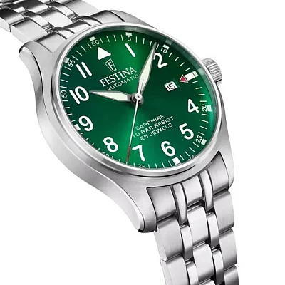 Festina Swiss Made Pilot Automatic Sapphire F20151/B